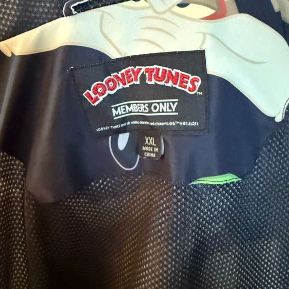Members Only Looney Tunes Graphic Jacket - Picture 1 of 3
